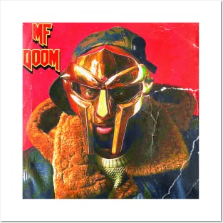 MF Doom - Legion Of Doom Distressed Posters and Art